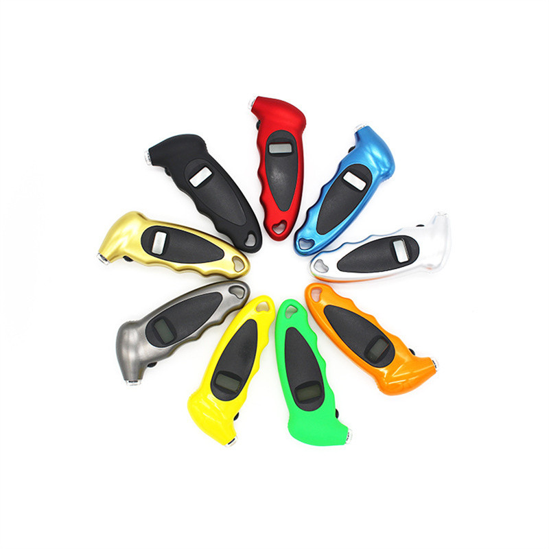 Ψηφιακός μετρητής πίεσης αέρα ελαστικών αυτοκινήτου Οθόνη LED Υψηλής ακρίβειας Ψηφιακός ελεγκτής οχημάτων Παρακολούθηση φουσκώματος