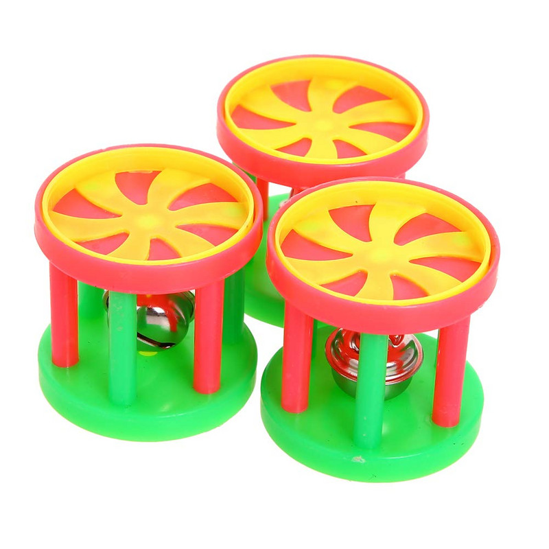 3tk Linnurullid Kõristid Mänguasjad Papagoi jalamänguasjad Toitu otsimine Närimiskella treenimine Trikk Mänguasjad Jõusaali tarvikud väikestele papagoidele