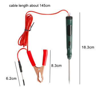Универсална мултифункционална писалка за тестване на електрическа верига P50 5-30V автомобилен тестер Детектор за положителна отрицателна мощност Детектор на линия