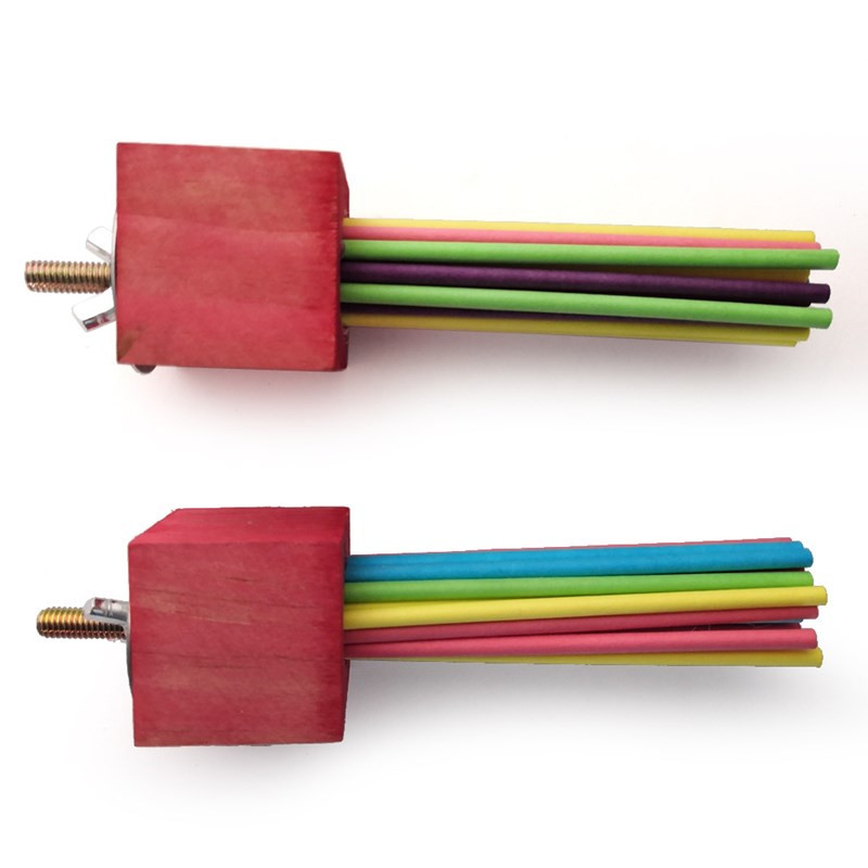 1 buc Jucării pentru a roade papagalul pentru animale de companie Stație de măcinat lemn Jucărie pentru păsări Suport de accesorii pentru papagal