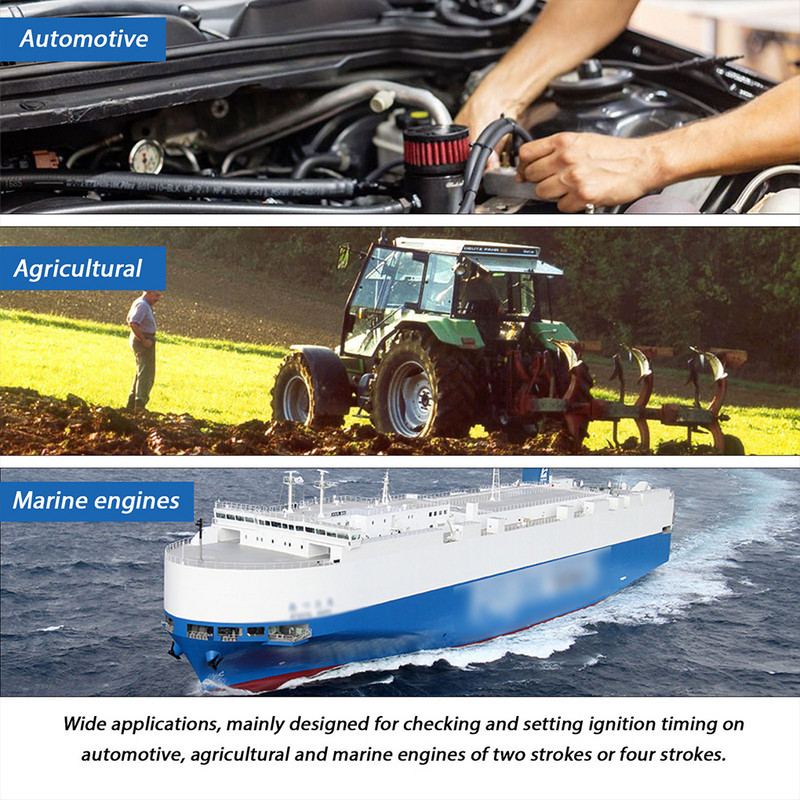 Universaalne autopaadi induktiivajastus Kergsõiduki mootori süütedetektori testimise tööriist autodele