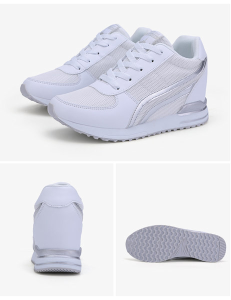 Adidași casual de damă cu o parte din plasă