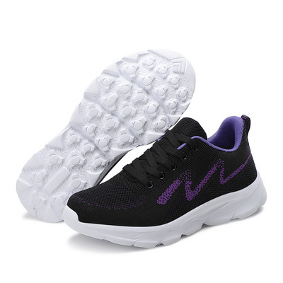 Women`s sports - sneakers with laces