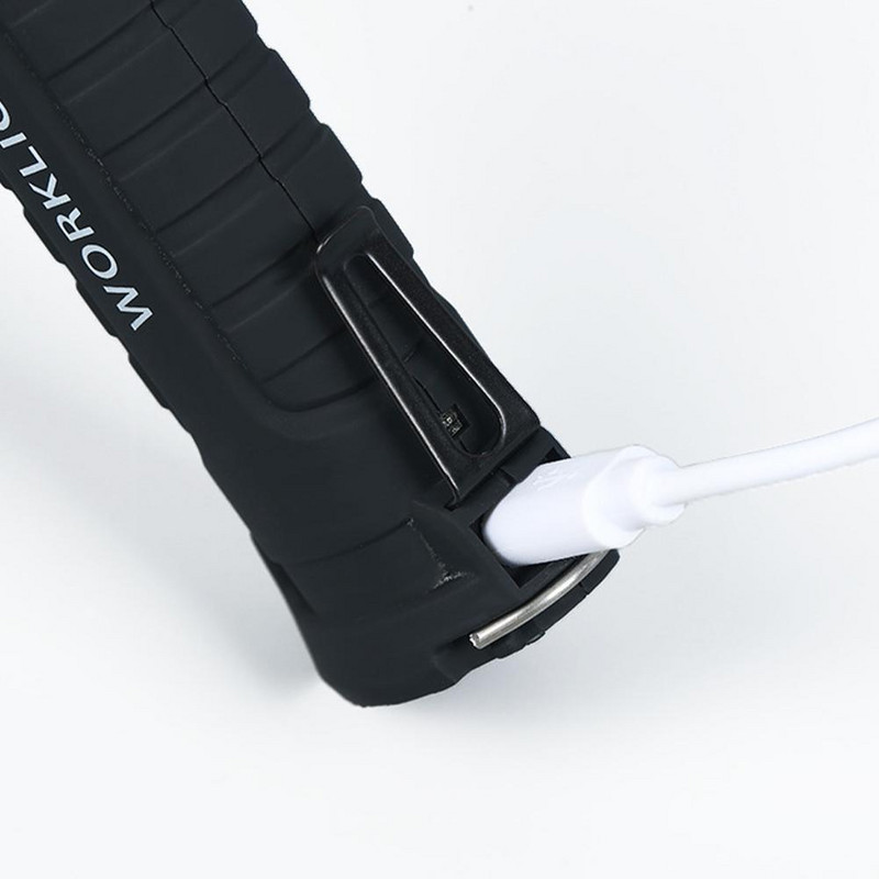 Įkraunamas LED darbinis žibintas, magnetinis pagrindas, ypač ryškus COB žibintuvėlio tikrinimo lempa, skirta automobilių remontui, naudojimui namuose, stovyklavimui lauke