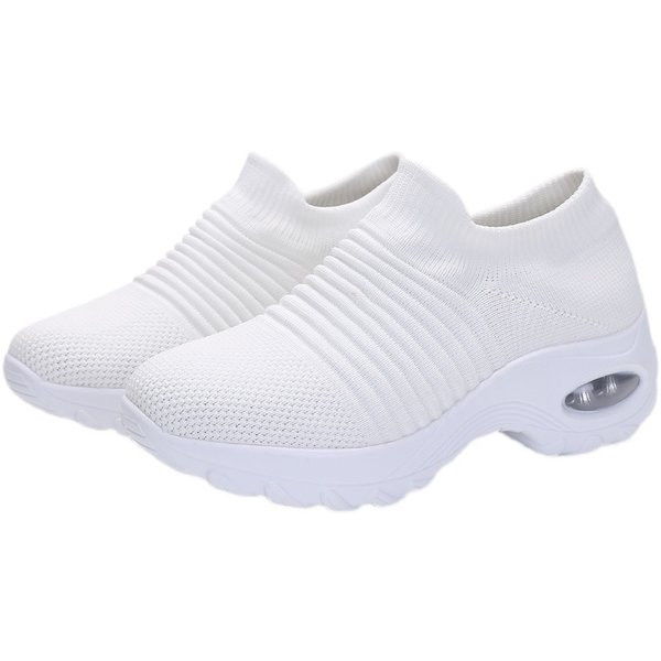 Naiste vabaaja õhukambriga tekstiilist tossud