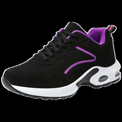 Γυναικεία sneakers με αεροθάλαμο και κορδόνια κατάλληλα για σπορ