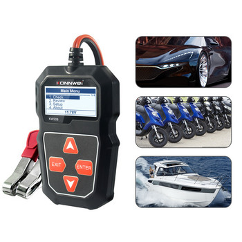 KW208 KONNWEI Automotive Battery Tester 12 Volt Battery Tool Analyzer Battery 100 to 2000 CCA Starter Circuit Tester/KW208