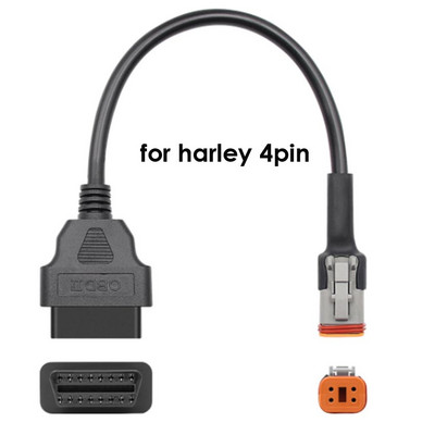 12 veidu EFI Motorcycle IV 4Pin 6PIN kabelis Kawasaki KTM Suzuki Harley 4P 6P spraudnis Yamaha Honda 3 PIN uz OBD2 16PIN adapteri