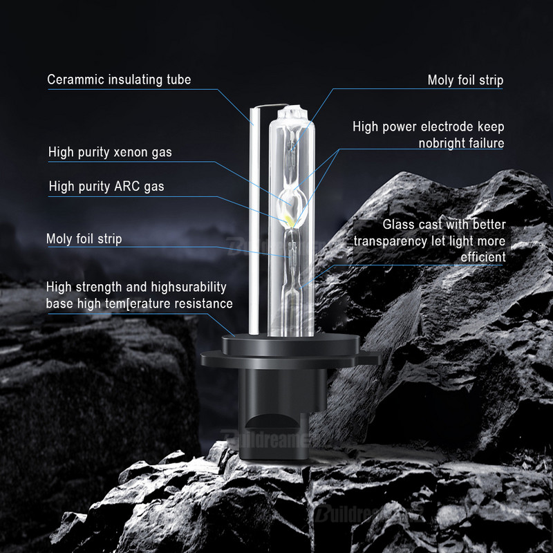 H7 Xenon H1 H8 9005 HB3 9006 HB4 881 880 H3 H11 Xenon Kit HID Light 55W 4300K-10000K 12V Auto esitulede esitulede tarvikud