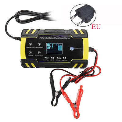 140W automaatsed akulaadijad 12V 24V auto akulaadija mootorratta akulaadijad 2Ah -150Ah aku jaoks