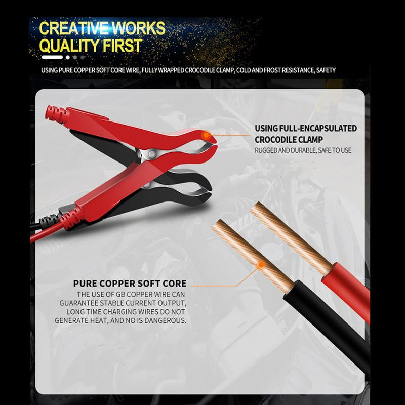 140W automaatsed akulaadijad 12V 24V auto akulaadija mootorratta akulaadijad 2Ah -150Ah aku jaoks