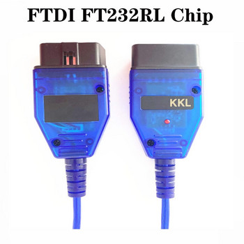 Ниска цена за инструмент за скенер VAG KKL за VAG-KKL 409 с чип FTDI FT232RL за vag 409 kkl OBD2 USB интерфейс диагностичен кабел