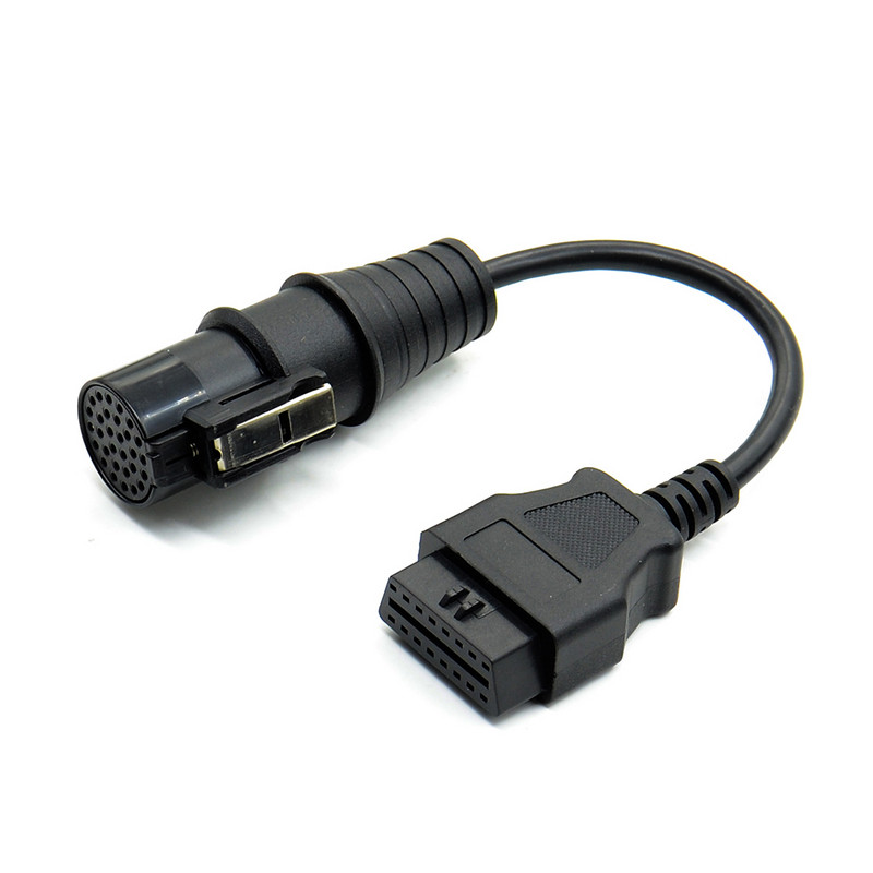 OBD2 kábel IVECO 38 tűs Obd 16 tűs csatlakozókábel IVECO 30 tűs teherautóhoz, nehéz tehergépjárművek diagnosztikai hosszabbító kábel csatlakozója