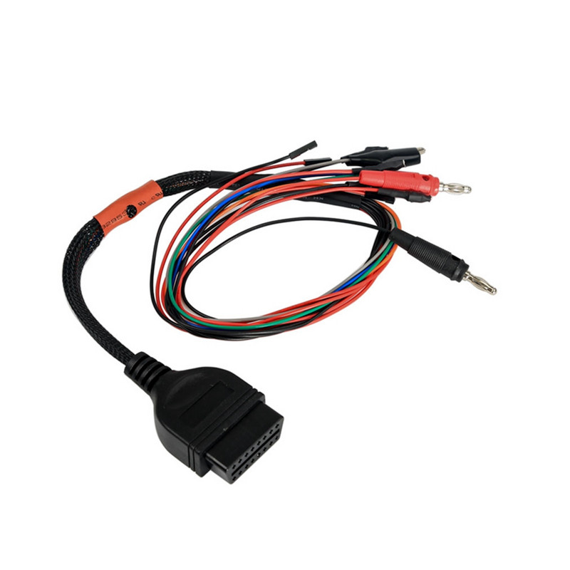 OBD2 diagnostikos adapteris MPPS V18 OBD Breakout Tricore Cable ECU stendo kištukinis kabelis MPPS V21 12V jungiklis