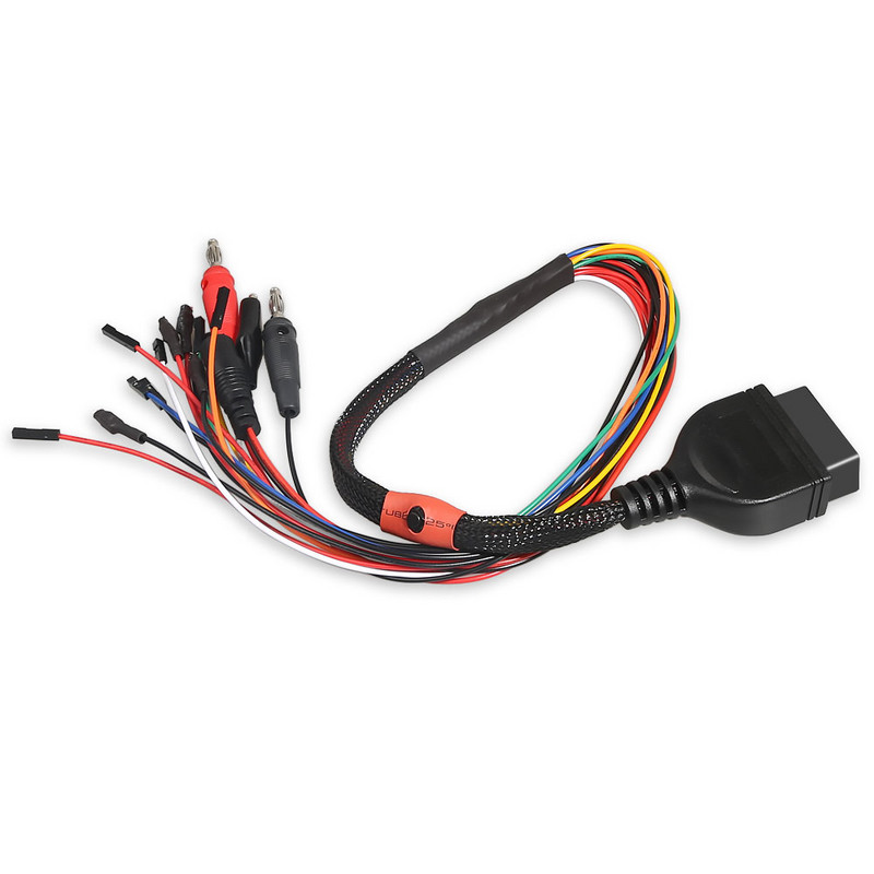 OBD2 diagnostikos adapteris MPPS V18 OBD Breakout Tricore Cable ECU stendo kištukinis kabelis MPPS V21 12V jungiklis