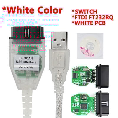 2022 Για BMW IN-PA K+CAN K CAN IN*/PA Με Τσιπ FT232RL με διακόπτη για BMW IN*-PA K DCAN Καλώδιο διασύνδεσης USB με 20 PIN