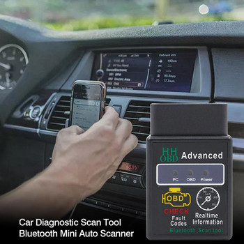 ELM327 V1.5 HH OBD 2 OBDII Car Auto Bluetooth Diagnostic Tool Interface Scanner Android/Windows/Windows PC (с CD)