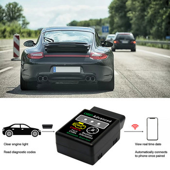 Професионален инструмент за диагностичен сканиращ адаптер за автомобили Bluetooth мини автоматичен скенер Автомобили за превозни средства, съвместими с OBD-II на Modena 2020 N