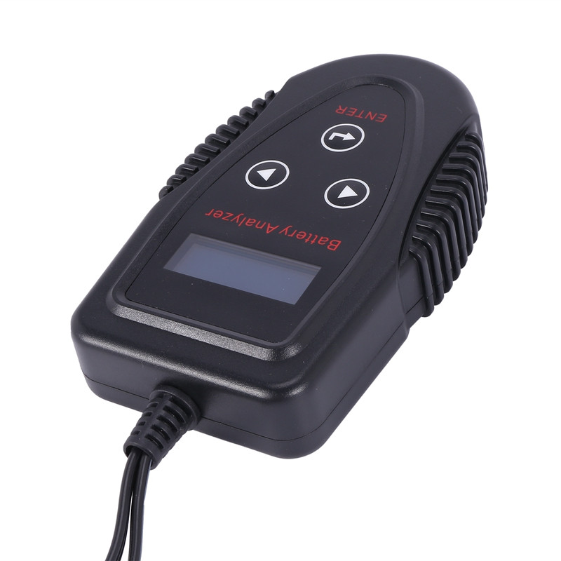 Tester de baterii auto 12V Digital multi-lingvistic EFB AGM GEL WET Analizor de sistem de baterii auto pentru mașină motocicletă