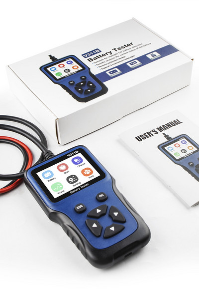 OBDPROG V311B Instrumente de analiză a bateriei auto Sistem de încărcare 12V Test de pornire Diagnostic Scaner automat Tester de baterii