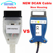 Cel mai nou comutator FTDI K + DCAN Interfață USB pentru BMW Ediabas OBD2 CAN SCAN instrument compatibil de diagnosticare