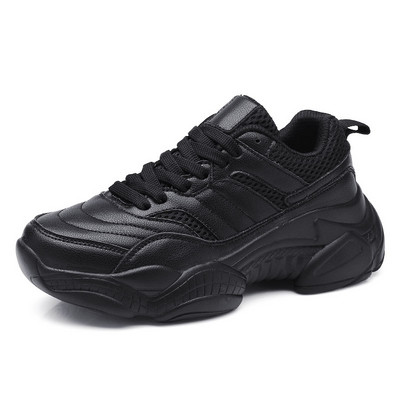 Tenisi de damă, de culoare uni, cu șireturi