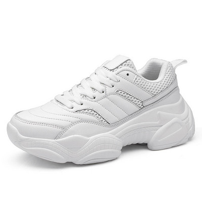 Tenisi de damă, de culoare uni, cu șireturi