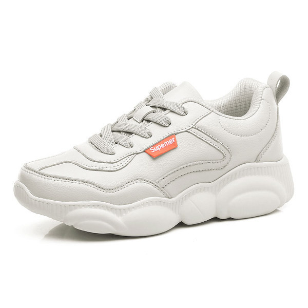 Tenisi de damă, de culoare uni, cu șireturi