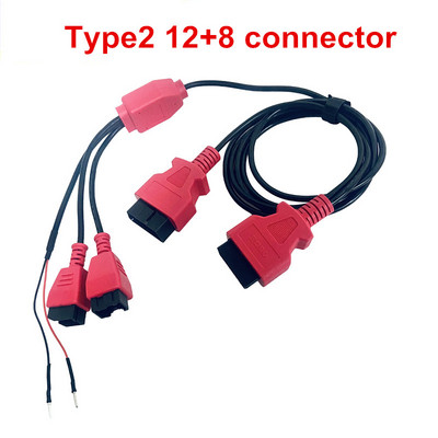 Cablu de programare conector 12+8 pentru Autel DS808 Maxisys MS906 908 PRO ELITE Autel pentru cablu adaptor chrysler 12+8