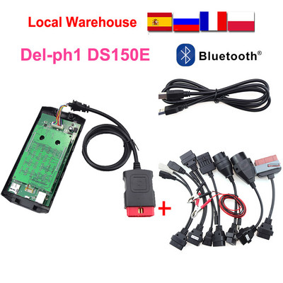 2020.23 Keygen Obd Obd2 Scanner 3 în 1 pentru tnesf Delphis pentru Ds 150e USB Bluetooth Instrument de reparare a mașinii ds150e cdp pro