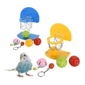 Παιχνίδι Μίνι παπαγάλος Παιχνίδι Βάσεις μπάσκετ Hoop Pet Bird Parrot Toys Parakeet Budgie Cockatiel Toy