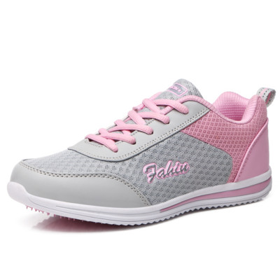 Women`s mesh sneakers with laces - several models