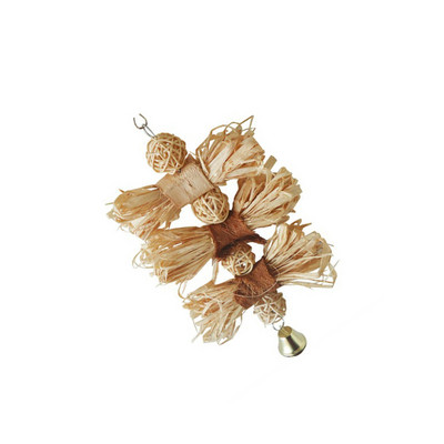 Παιχνίδι Natural Chews για Pet Bird Parrot Macaw African Grey Budgie Parakeet Cockatiels Conure Lovebird Bites Swing Cages Παιχνίδια