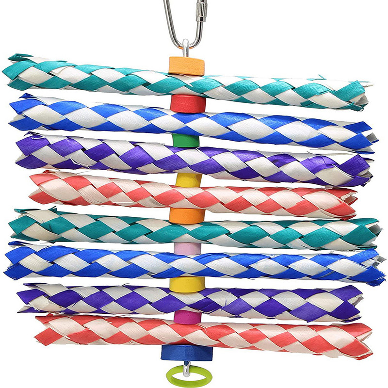 Ebaokuup 1 pachet Jucării pentru păsări Tocător Jucărie Papagal Mestec sfoară Jucărie de mestecat Accesorii pentru Perusi Cockatiels Iubire Conuri