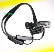 FINETRIP OBD 2 jaoturi pikendus 1 kuni 2 koos lülitiga Y kaabli isane kahe pordiga emasesse ELM327 automaatdiagnostika skanneri tööriista jaoks