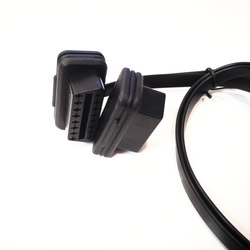 FINETRIP OBD 2 jaoturi pikendus 1 kuni 2 koos lülitiga Y kaabli isane kahe pordiga emasesse ELM327 automaatdiagnostika skanneri tööriista jaoks