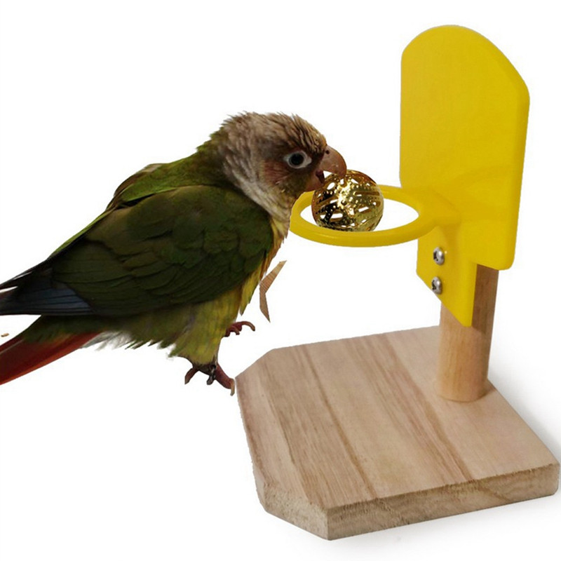 Papagoi mänguasi Lemmiklinnud Närimiskella pallid Viirpapagoid Mänguasjad Linnu tarvikud Korvpallirõngaste rekvisiidid papagoi kukeseene puuri jaoks