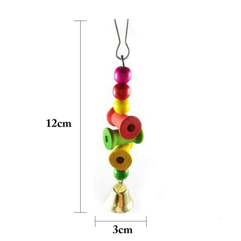 Dorakitten 8 τεμ./Σετ αστεία παιχνίδια παπαγάλου Ποικιλία πουλιών Μασώ παιχνίδι παπαγάλου κλουβί Παιχνίδια κουδουνιών πουλιών Διακόσμηση κρεμαστών παιχνιδιών Προμήθειες για κατοικίδια