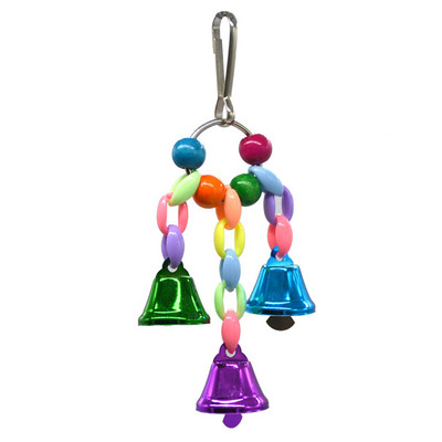 Jucării cu papagali gri africani pentru accesorii pentru cuști de păsări, clopot, calote și biban, decorare pentru papagali, papuga zabawki oiseau