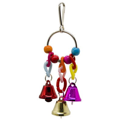 Jucării cu papagali gri africani pentru accesorii pentru cuști de păsări, clopot, calote și biban, decorare pentru papagali, papuga zabawki oiseau