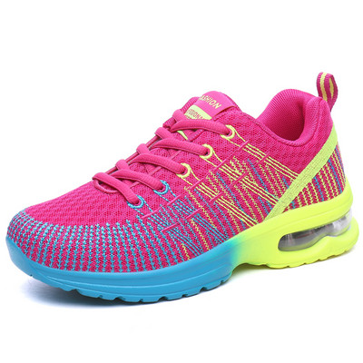 Women`s Lace Up Mesh Sports Sneakers
