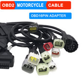 OBD2 Motocikla diagnostikas kabelis YAMAHA 3Pin 4Pin priekš Honda 6Pin priekš Kawasaki priekš BENELLI priekš Suzuki priekš Ducati ICOM-D