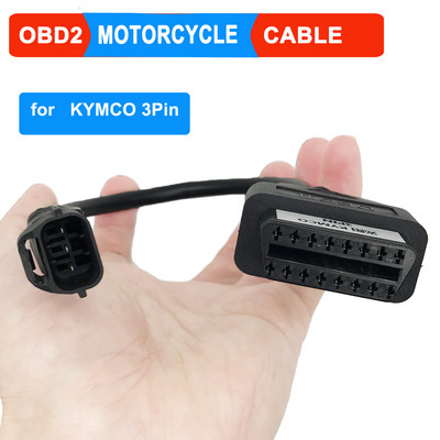 OBD2 Motocikla diagnostikas kabelis YAMAHA 3Pin 4Pin priekš Honda 6Pin priekš Kawasaki priekš BENELLI priekš Suzuki priekš Ducati ICOM-D