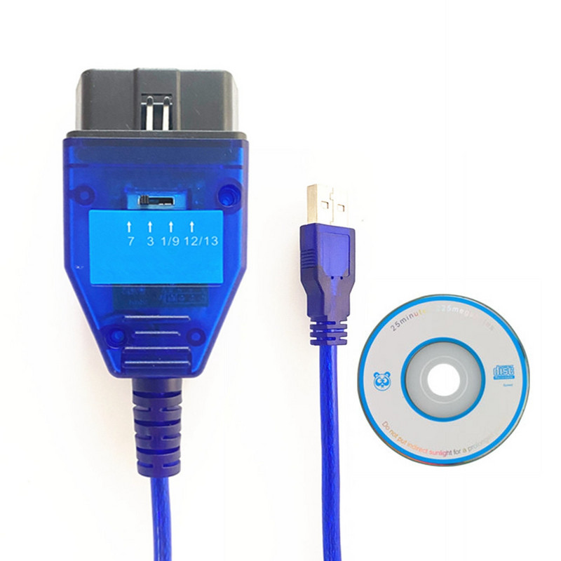 Για FIAT ECU SCAN VAG KKL OBD2 USB Diagnostic scanner for AUDI/VW/Skoda/Seat Switch 4Ways Position FTDI FT232RL FT232RQ VAG COM