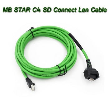 НАЙ-ДОБРОТО качество MB C4 doip connect compact4 OBD2 16PIN кабел 38PIN/14PIN/OBD LAN основен кабел ЗА MB star C4 C5 Диагностичен инструмент obd 2