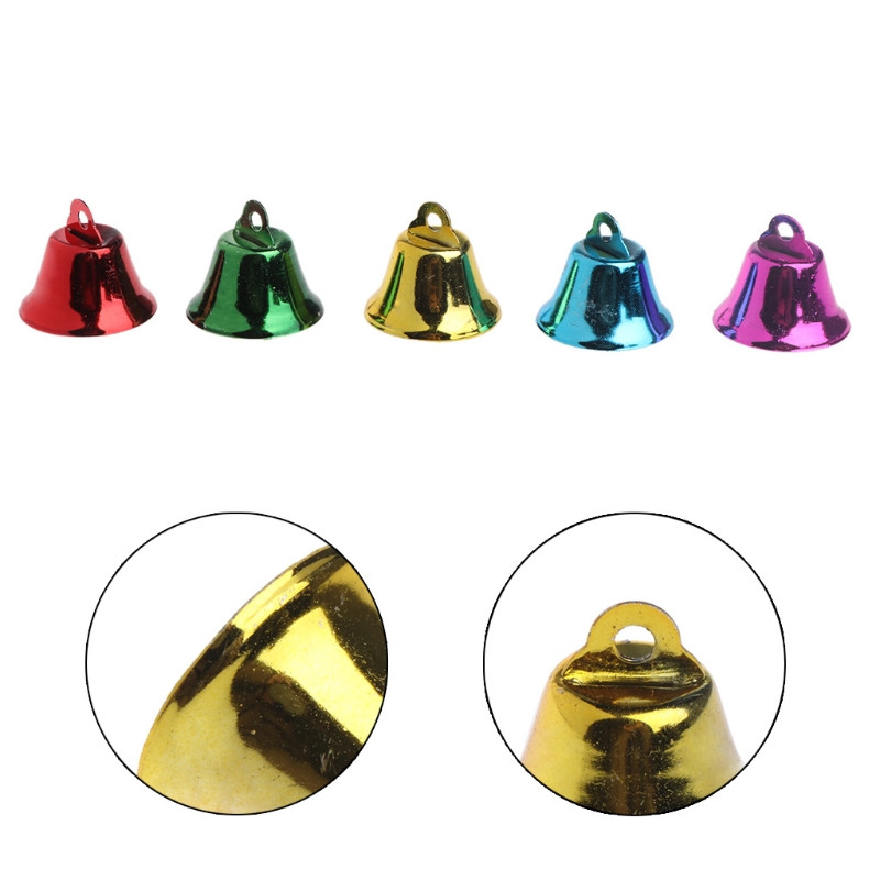 10 bucăți/set multicolore clopote de păsări pentru animale de companie, clopoței de vânt pentru jucărie pentru papagali, bricolaj, oțel inoxidabil