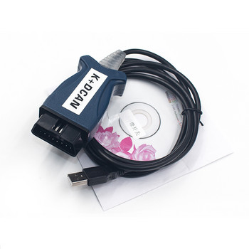 За BMW K DCAN превключвател OBDII диагностичен кабел K+DCAN USB интерфейс IN-PA Ediabas KD CAN OBD2 диагностичен скенер FT232RL