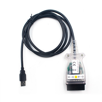 За BMW K DCAN превключвател OBDII диагностичен кабел K+DCAN USB интерфейс IN-PA Ediabas KD CAN OBD2 диагностичен скенер FT232RL