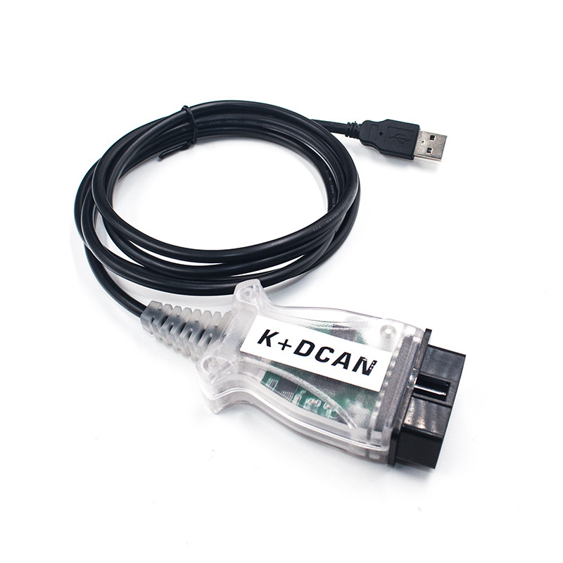 Pentru BMW K DCAN comutator OBDII cablu de diagnosticare K + DCAN interfață USB IN-PA Ediabas KD CAN OBD2 scaner de diagnosticare FT232RL