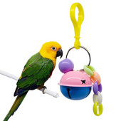 Dorakitten 1 τεμ. Δημιουργικό παιχνίδι παπαγάλου με καμπάνα Αστείο διαδραστικό κλουβί παπαγάλου Παιχνίδι πουλί που κρέμεται Παιχνίδια Παιχνίδια για μάσημα πουλιών Προμήθειες για κατοικίδια